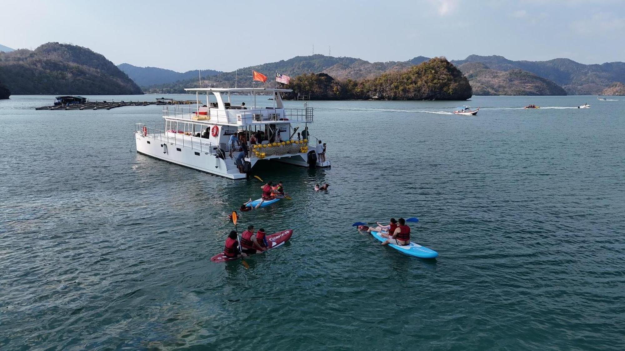 Qv Residence Langkawi - Jacuzzi, Bbq, & Steamboat กัวห์ ภายนอก รูปภาพ